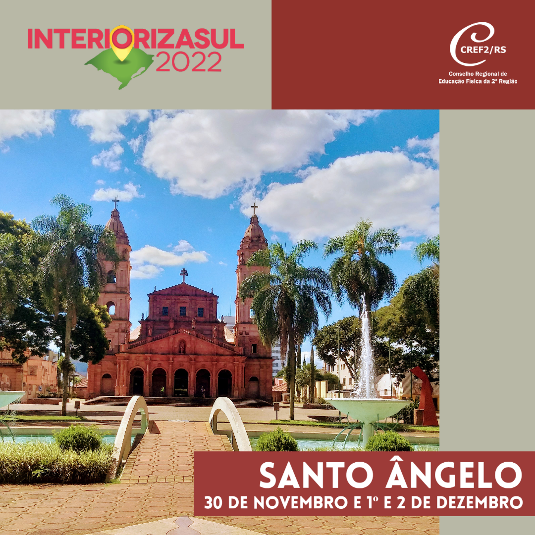 Interiorizasul vai a Santo Ângelo entre o final de novembro e início de dezembro