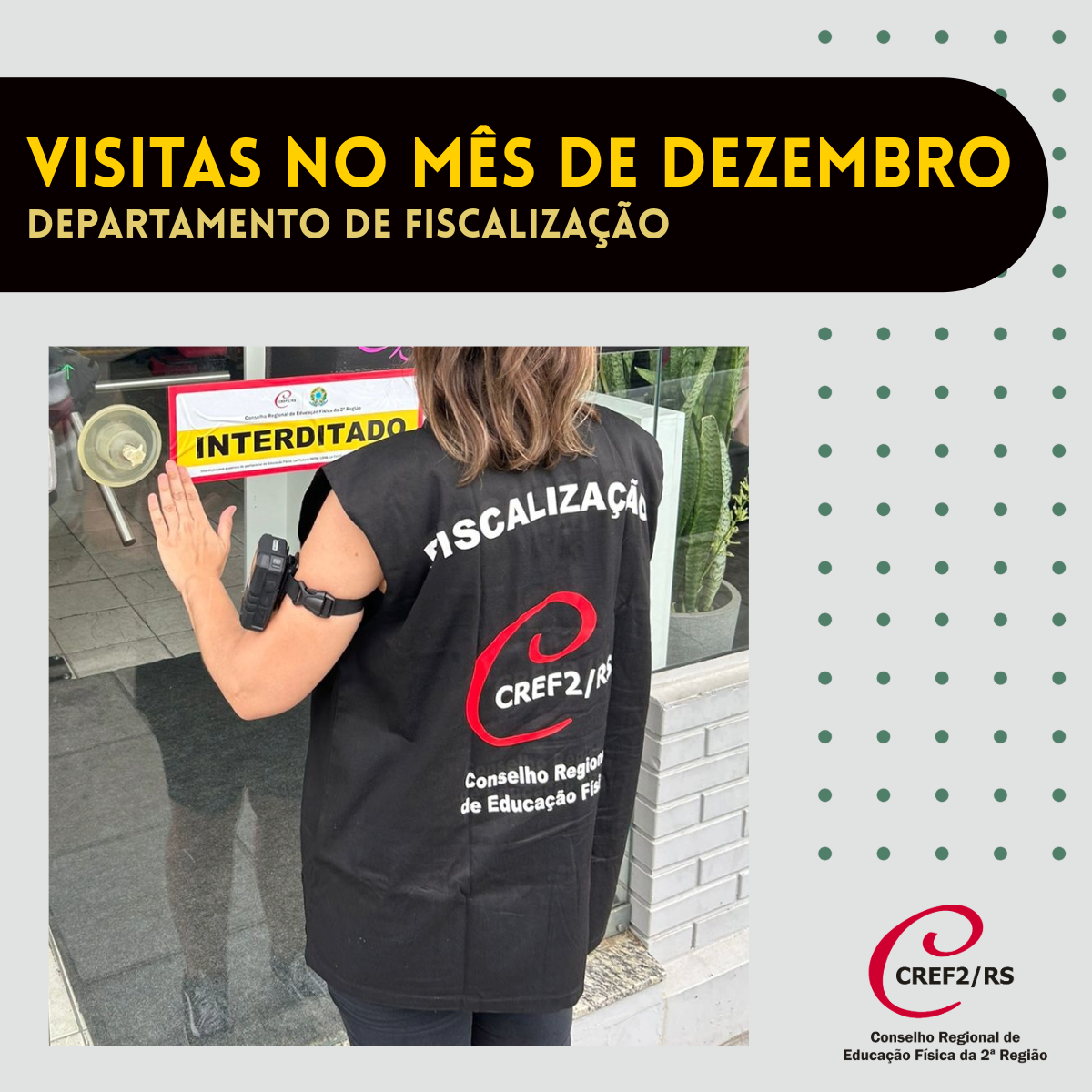 Fiscalização visita 55 estabelecimentos em dezembro