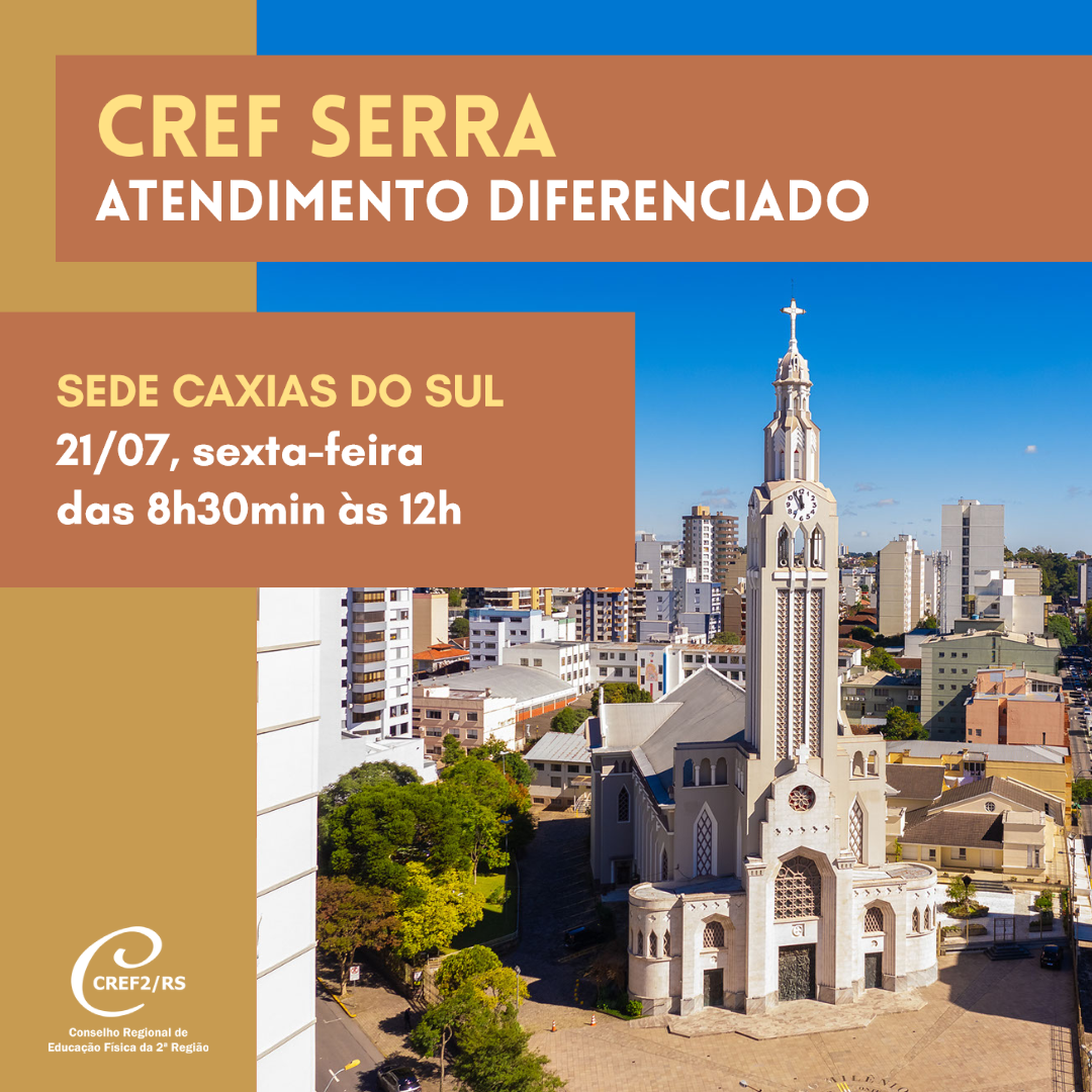 CREF Serra tem horário diferenciado nesta sexta-feira<a href=