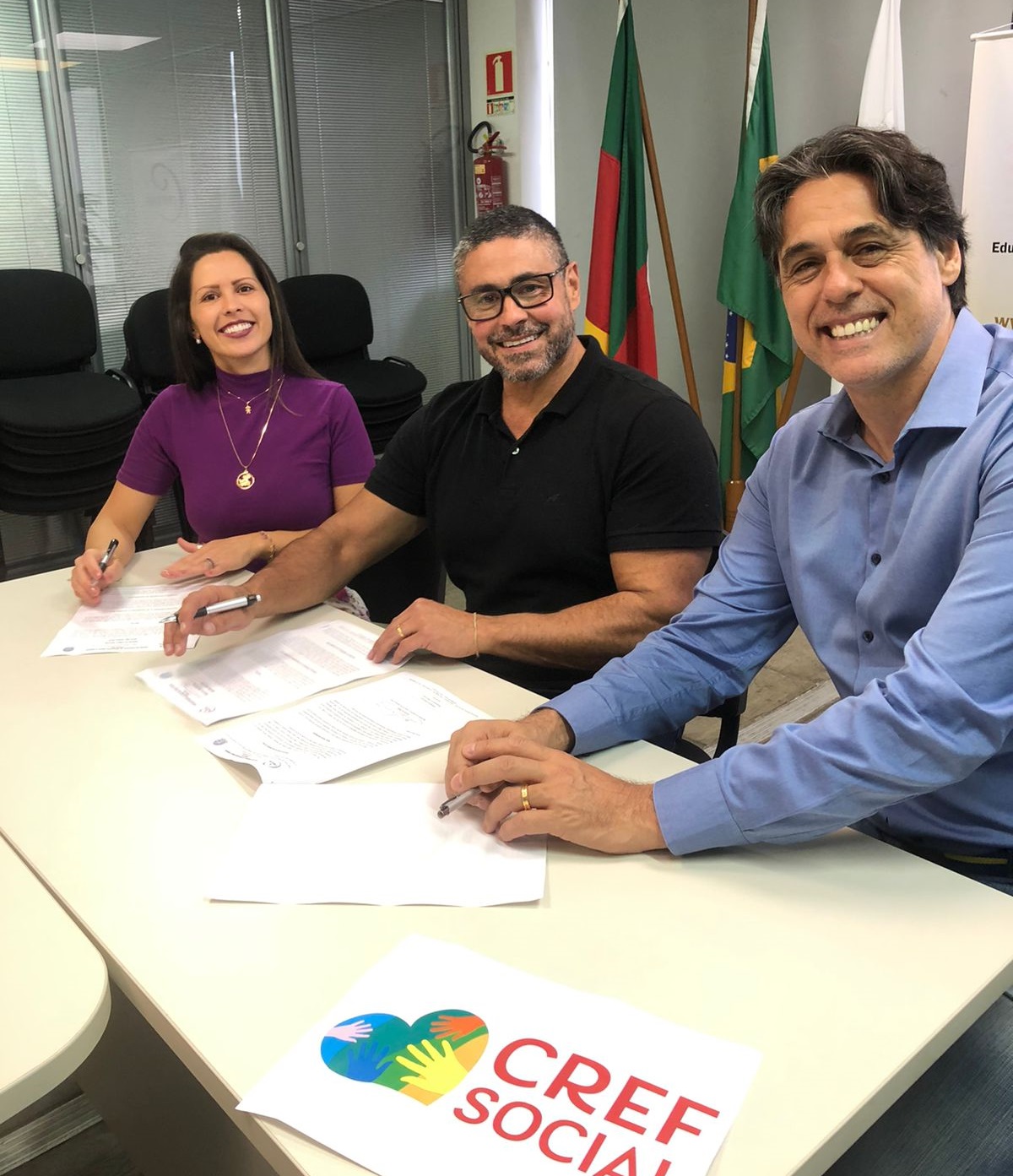 CREF2/RS e Secretaria Estadual do Esporte e Lazer assinam parceria para criação do programa CREF Social