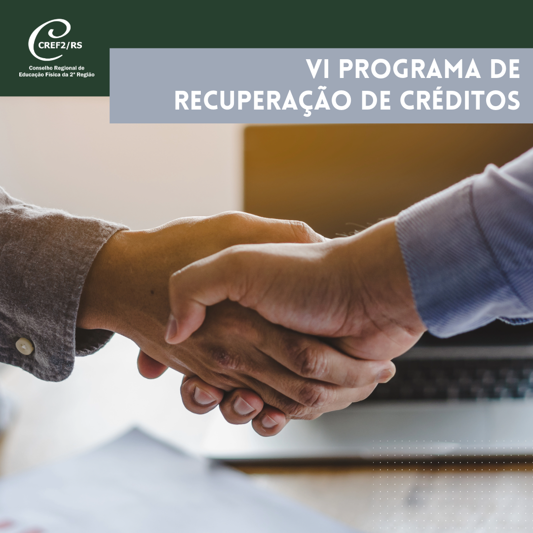 VI Programa de Recuperação de Créditos é disponibilizado<a href=