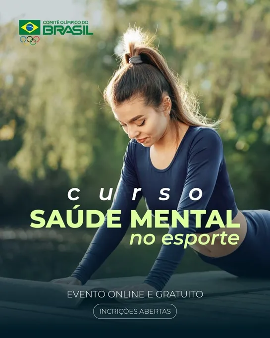 Comitê Olímpico Brasileiro promove curso sobre saúde mental no esporte