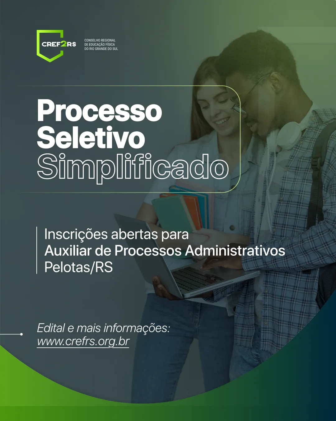 CREF2/RS abre Processo Seletivo Simplificado para cargo em Pelotas